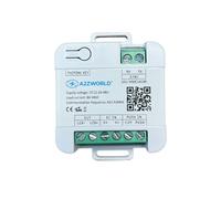 LED Push Dimmer con botón y RF 433MHz vía radio, regulador de intensidad DC 12V 24V 48V 8A, receptor inalámbrico para tira LED, IP20