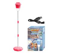Led , Rechargeable Bubble Blower, Colorful Light-Up Maker, 20x20x52cm Musical Wand Outdoor Party, Holiday, Kids' Entertainment Charming Experience