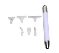 LED Rhinestone Painting Pen Rechargeable Rhinestones Pickup Tool 6 Pen Tips Nail Art Taro Purple