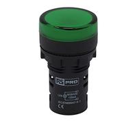 LED RS PRO Verde 110 V CA, Ø corte 22 mm, montaje en panel, IP65