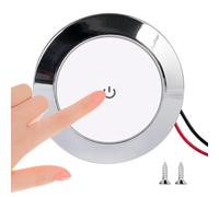 LED RV Lights Interior - LED Dome Light, Touch Control Lights for Illuminating, Low Profile Trailer Gear, Boat Van Tool with Slender-Form Design, Lighting Device for Space Lighting Management