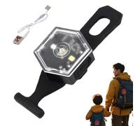Led Safety Light, Waterproof Night Running Lights, Double-Mode Adjustable Rear Lamp, High Brightness Visibility Beacon, Lightweight Design, Urban Cycling Night Walking Jogging