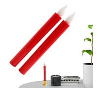 LED sin llama | 2 piezas de decoración para fiestas de cumpleaños | parpadeantes para fiestas | Para casa, alquileres, restaurantes, habitaciones, salones, mesas, cenas, terrazas, baños, bodas