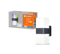 LED Smart Exterior Cubo Updown Gris IP44 13,5W 900lm RGBW App Alexa. Wifi [EEK: G]