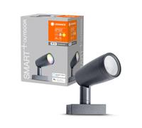 LED Smart + Jardín Bombilla IP65 4,5W 260lm RGBW 3000K Regulable App Alexa. Wifi [EEK: F]