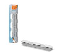 LED Smart + Lámpara de Baño Orbis Pared Duplo Plata IP44 20W 2100lm Cct [EEK: F]
