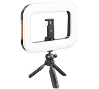 LED Smartphone Ringlicht mit Halter - Verstellbares, tragbares Ring Licht für Kamera, Vlogging, Content-Erstellung, Fotografie & Social Media | Perfekte Beleuchtung fürr Videos und Fotos