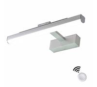 Led Sobre la Luz Del Espejo con Control Remoto Usb Recargable Luz de la Pared Del Baño Luz de Maquillaje Portátil Aluminio Impermeable Luz Del Espejo Del Baño con Interruptor 6500K Luz Del Gabinete Aj