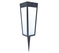 LED Solar Foco Espiga Sensor de Movimiento IP44 900Lm RGB Wegeleuchte Regulable