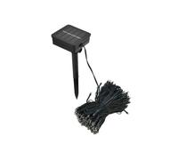 LED solar lamp for outdoor, 100lm brightness, 600mAh battery for warm white light in the garden