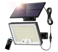 LED Solar Outdoor Lights 3 Lighting Modes Wireless Solar Motion Sensor Waterproof Wall Lamp Solar Powered Garden Fence Yard