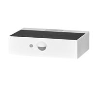 LED Solar Wandleuchte Movimiento 3000K IP65 Metal Blanco Lámpara Pared Terraza