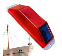 LED Solar Warning Lamp, Super Bright Waterproof Flashing Beacon for Construction, Road Safety, Traffic Control, Outdoor Use, Parking, Flashing Light, and Industrial Safety Applications