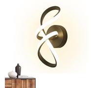 LED Spiral Wall Lamp - Modern Spiral Wall Lamp | Modern LED Wall Sconce Lighting Wall Lamps,Rustproof Energy Saving Interior Spiral Wall Light Fixtures For Hallway Bedroom Living Room