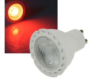 LED Spotlight GU10 LDS-50 rojo 4250416324207