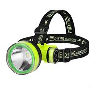LED Sumergible 500m Manos Libres Negro LED Sumergible 500m | Profundidad 500m, estable, visibilidad extrema, buceo técnico, cuevas subacuáticas