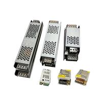 LED switch power supply 12V 24V AC to DC Transformer 60W 100W 150W 300W Super Thin Converter for LED Strip Light LED Driver(12V,150W_176V-264V)