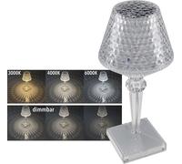 LED Table inalámbrica Luz FOCO GUAPA Li-Akku Whi