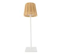 LED Table Lamp Stylish Woven Rechargeable Night Light for Bedroom Living