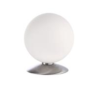 LED Tischleuchte Cristal Bola dormitorio En Acero 17,5 CM 3W Mesa Regulable