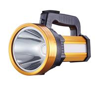 LED Torch Light Portable Handheld Spotlight Flashlight USB Rechargeable 10000mAh Super Bright Powerful Searchlight Torch for Camping, Emergency