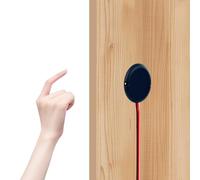 LED Touch Interruptor 36W, 3A Regulador Táctil LED Invisible Penetrante DC 12V, Touch Schalter Sensor para Barra de Luz Home, Penetra Madera, Cristal, No Requiere Agujeros