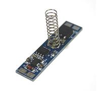 Led touch sensor dimmer Led tàctil Commutador de llums Un 8A Effleurage Ombres 12V 24V amb indicador LED blau indicador de perfil d'alumini TD002