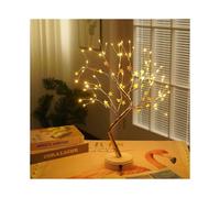LED Tree Light, 72 LED Star Night Light, DIY Adjustable Branches Copper Wire Design Tree for Wedding Party Decoration, Christmas Decoration Gifts