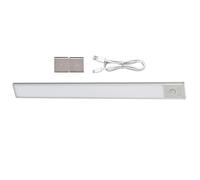 LED Under Cabinet Lighting, No-Drill LED Light Strip Fixture with 3 Color Modes, Rechargeable Lights for Kitchen, Stairs, Drawers, Wardrobe, Home Interior