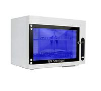 LED UV esterilizador gabinete desinfección caja bandeja de acero inoxidable esterilizador médico bandeja de acero inoxidable, caja desinfectante para herramientas de manicura de salón pinzas y toallas