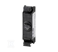 Casquillo LED Plano Verde 12-30V AC/DC M22-FLED-G 180797