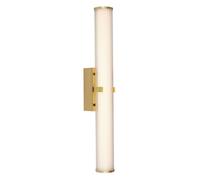 LED Wandleuchte Lámpara de Baño IP44 63 CM Cristal Metal 3000K Blanco Cálido En