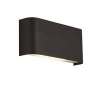 LED Wandleuchte Salón B: 18 CM Up Down Negro 3000K 978lm Metal Moderno