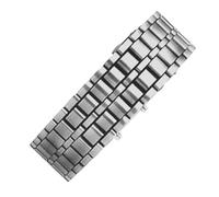 LED Watch, Fashion Watch, Water-Resistant Stylish Metal Creative Digital Wrist LED Display Bracelet for Male and Female Sports, 210mm/8.27in Adjustable Convenience & Style