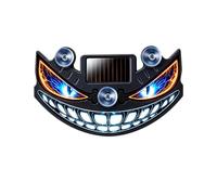 LED Yeux Du Diable Pour Voiture | Phare Alerte Solaire USB Étanche