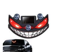 LED Yeux Du Diable Pour Voiture | Phare Alerte Solaire USB Étanche