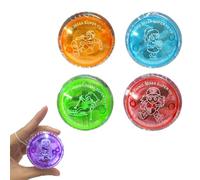 LED YoYo,Juguetes YoYo LED,LED YoYo Niños,Sensible para Niños Yoyo,YoYo Luminoso,YoYó de Retorno Automático,YoYó Profesional,YoYo para Principiantes,para Regalo para Niños,Fiesta Cumpleaños,4 Piezas
