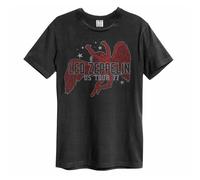 Led Zeppelin Amplified Collection - Icarus Camiseta para hombre, color crema, XXL, 100% algodón, regular