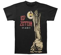 Led Zeppelin - Camiseta - Hombre - Led Zeppelin Hermit Adulto Nero (Camiseta) (Adulto X-Large)