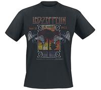 Led Zeppelin Inglewood Hombre Camiseta Negro L 100% algodón Vorne Bedruckt Regular