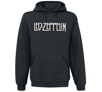 Led Zeppelin IV Symbols Hombre Sudadera con Capucha Negro L