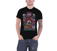 Led Zeppelin Ledzeppelin_Full Colour Electric Magic_Men_bl_TS: M, Camiseta Hombre, Negro (Black Black), Medium