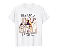 Led Zeppelin Live en Concierto 77 Camiseta