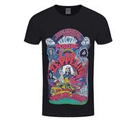Led Zeppelin - T-Shirt # L Unisex Black # Full Colour Electric Magic