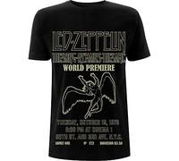 Led Zeppelin - T-Shirt # M Unisex Black # Tsrts World Premier
