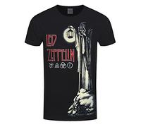 Led Zeppelin - T-Shirt (Unisex L) Hermit (Black)