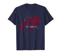Led Zeppelin US Tour 77 Camiseta