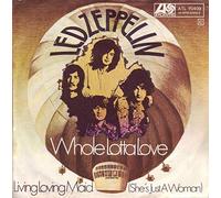 LED ZEPPELIN - whole lotta love / living loving maid (she's just a woman) 45 rpm single