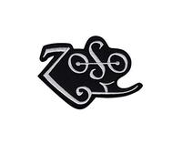 Led Zeppelin Zoso Silver parche patch bordado con logotipo para planchar de hierro en apliques