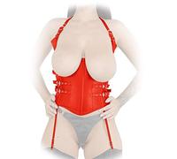 Leda Pol 5047 de Le piel Corpiño Corsé busenfrei, M de 38 Negro